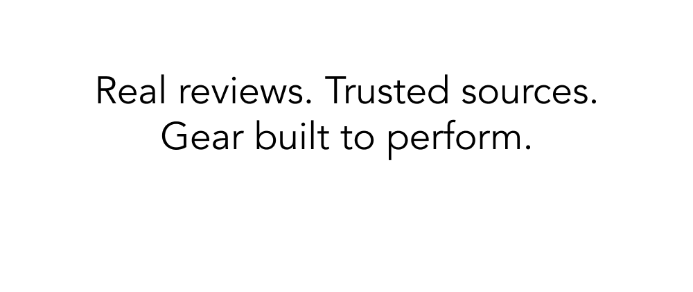 Gear Built to Perform