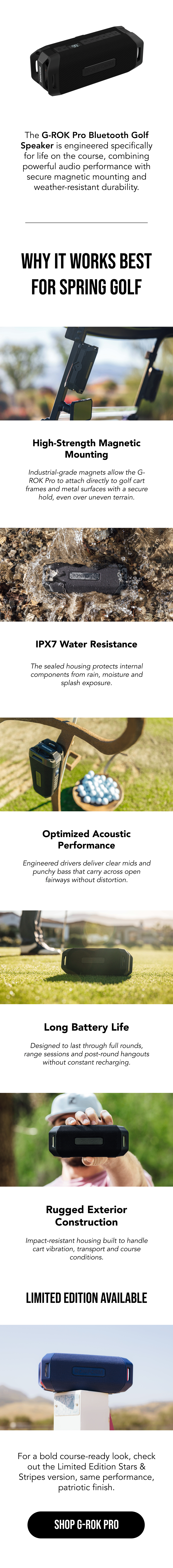 G-ROK Pro Bluetooth Speaker