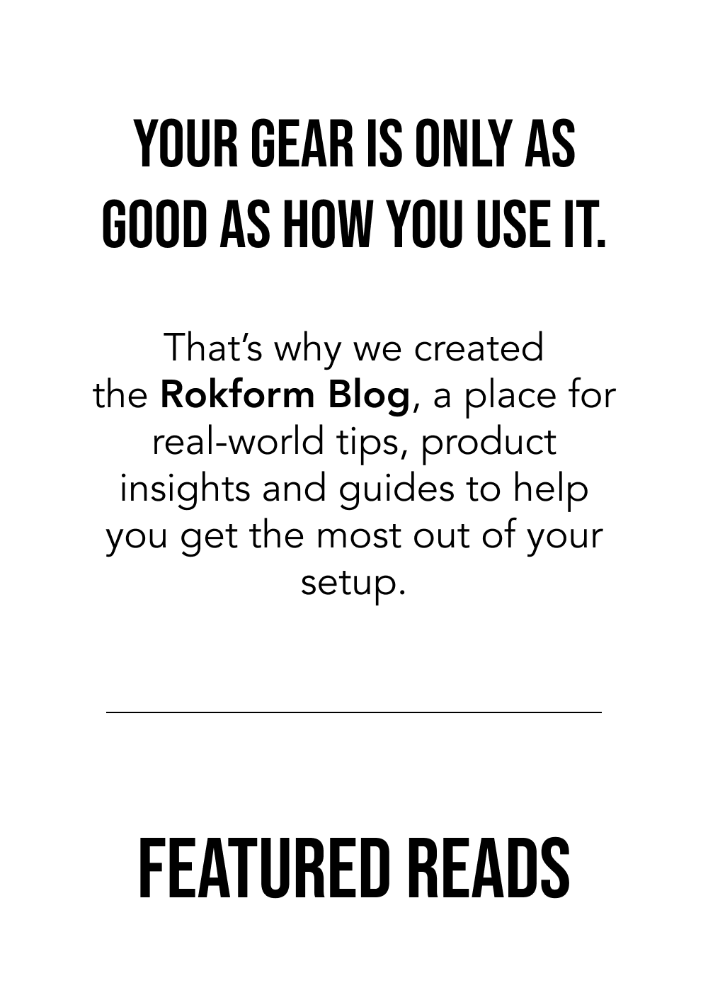 Rokform Blog