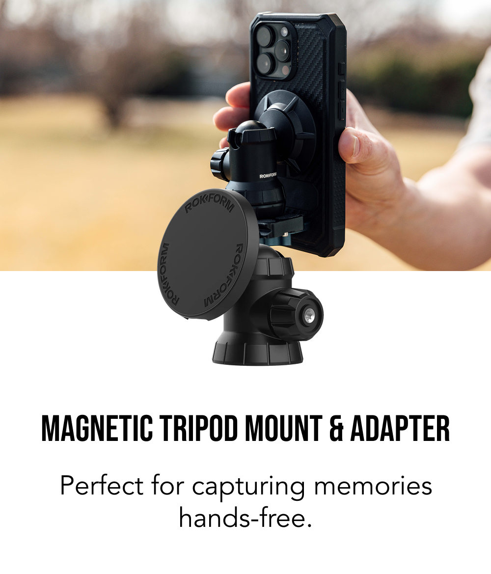 Magnetic Tripod Mount & Adapter