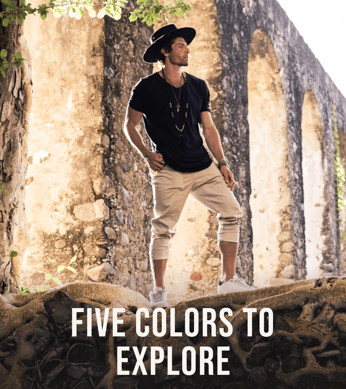FIVE COLORS TO EXPLORE