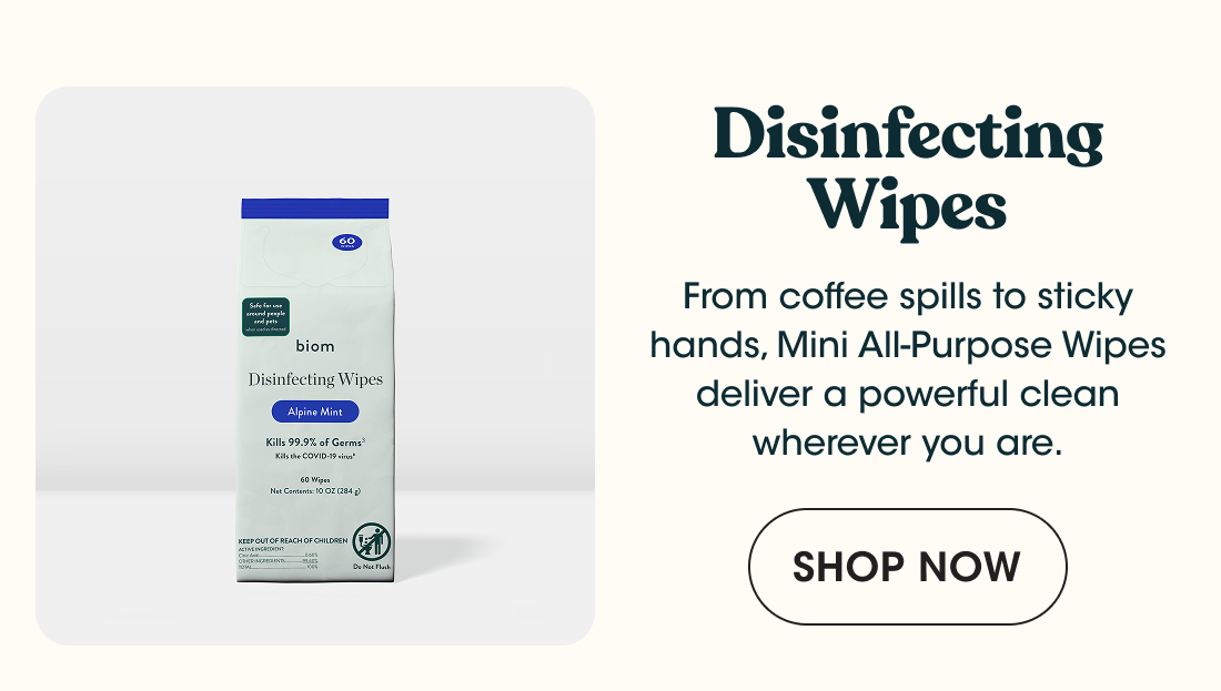 Free gift with purchase Auto-deliver any Back to School Kit and get a FREE Mini Dispenser + Mini Hand Sanitizing Wipes.
