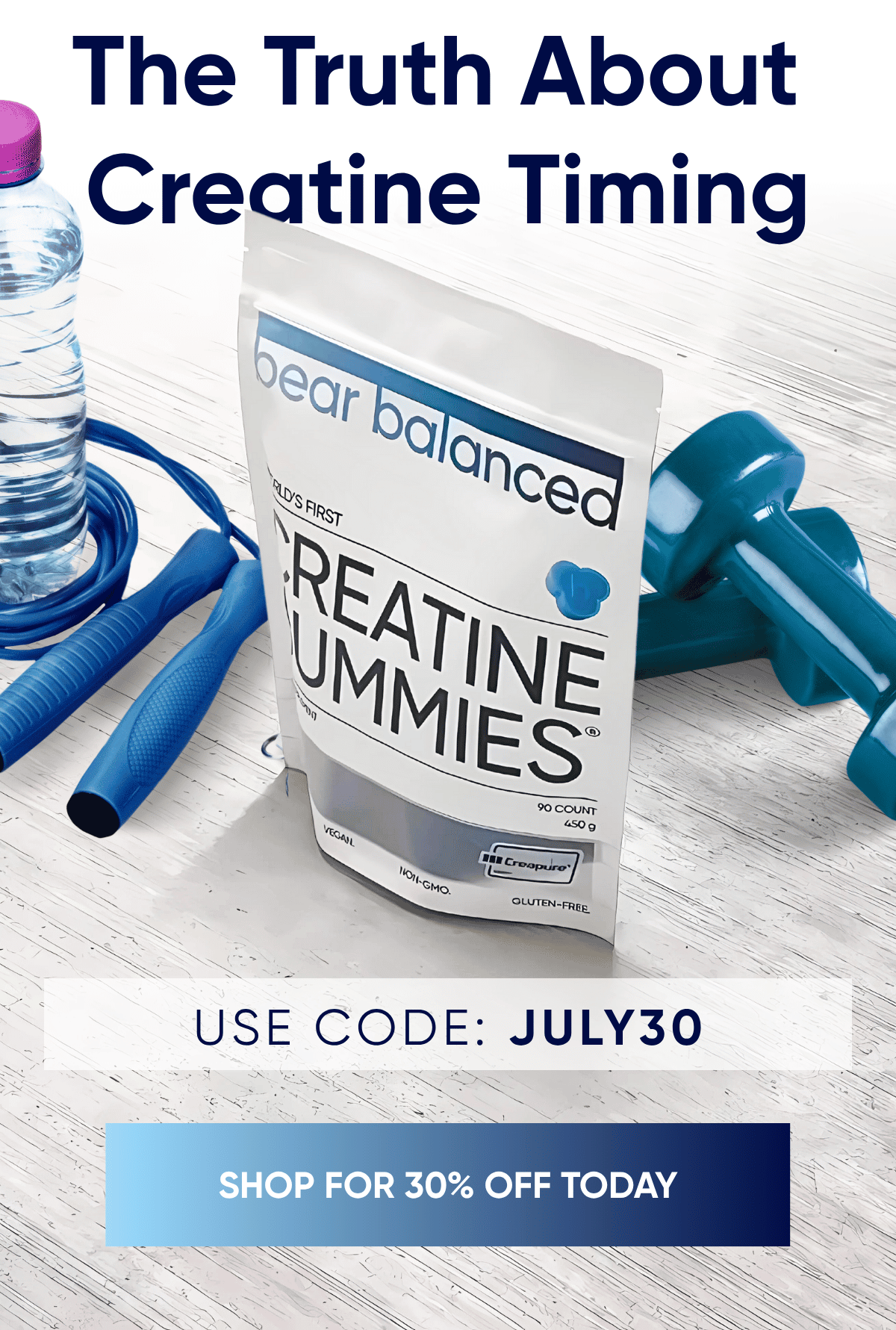 The Truth About  Creatine Timing