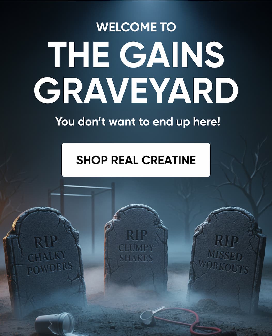 Welcome to the gains graveyard