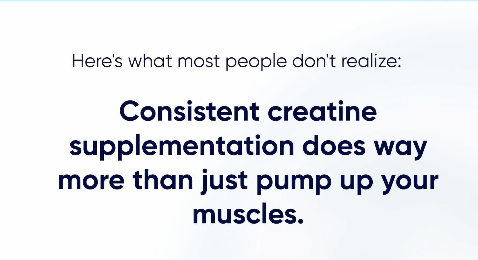 consistent creatine supplementation does way more than just pump up your muscles.