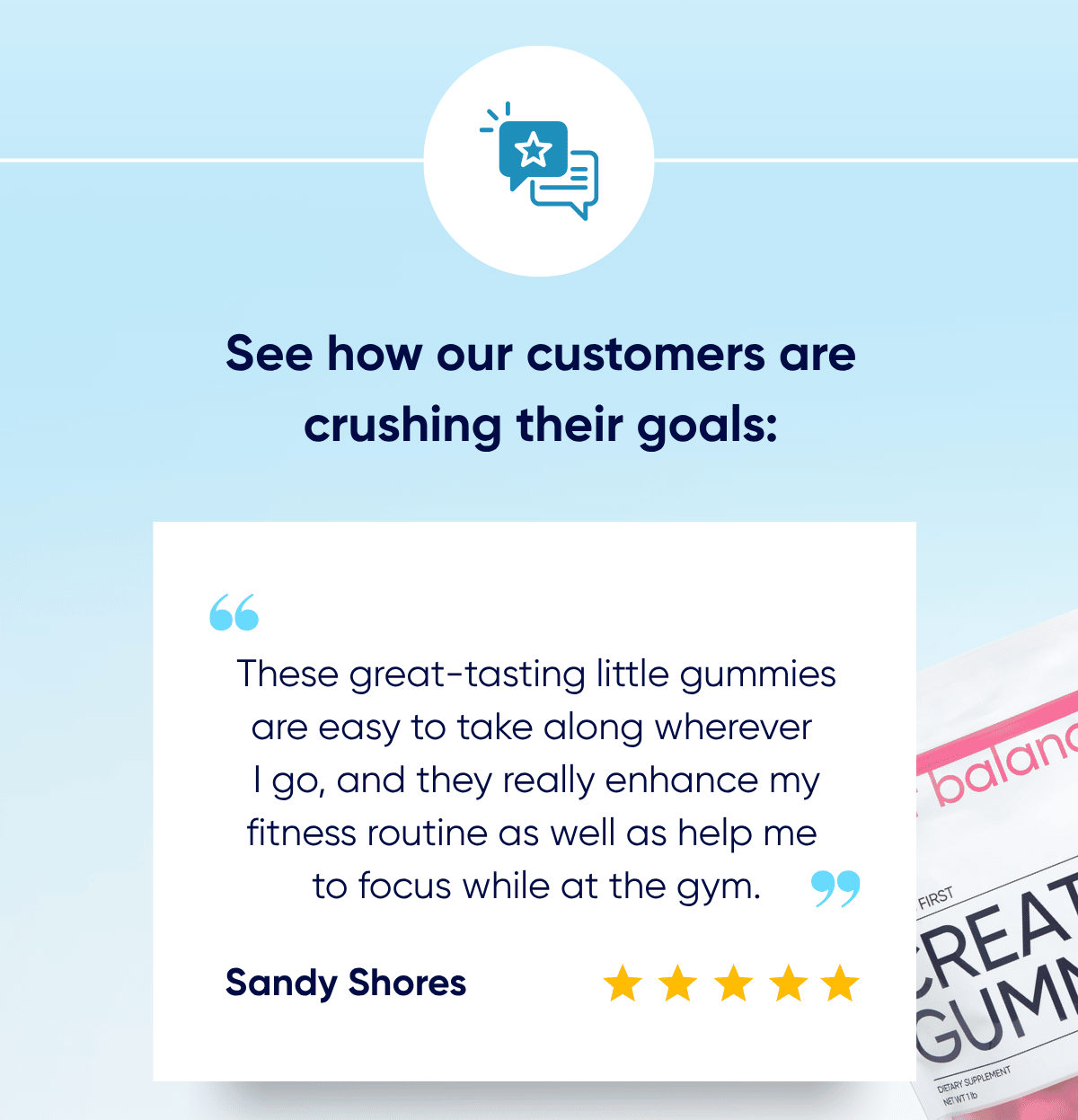 See how our customers are crushing their goals: