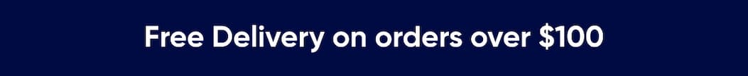 Free Delivery on orders over $100
