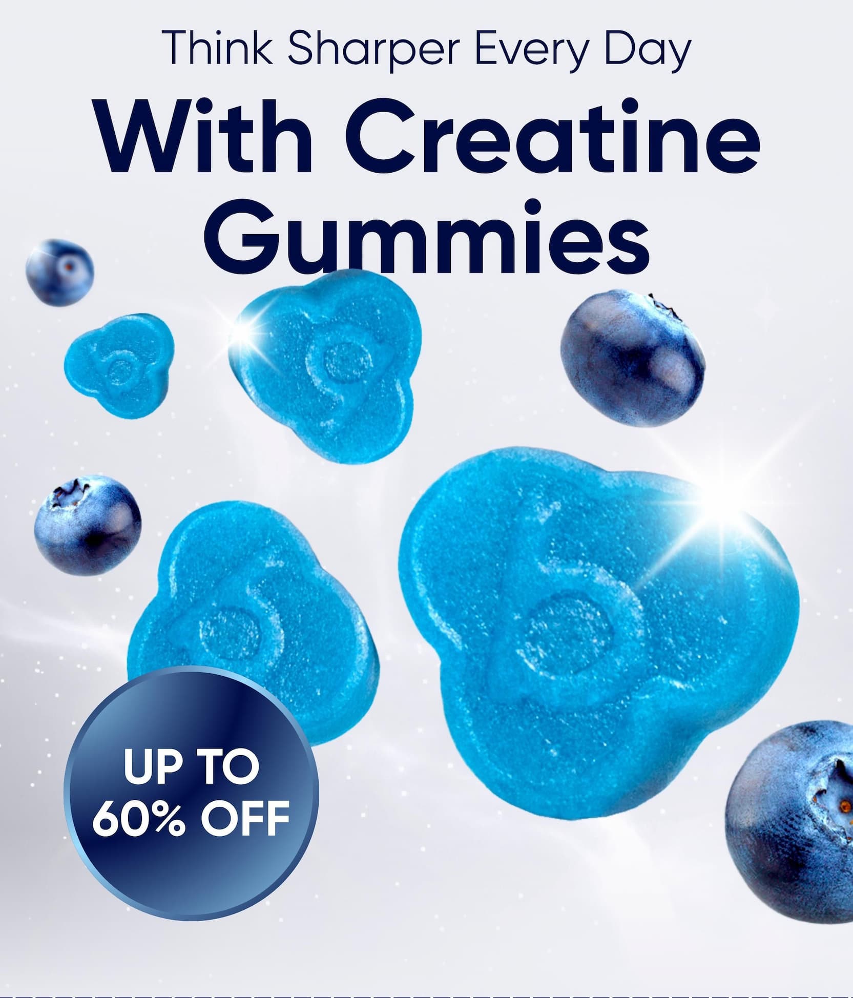 Think Sharper Every Day with Creatine Gummies