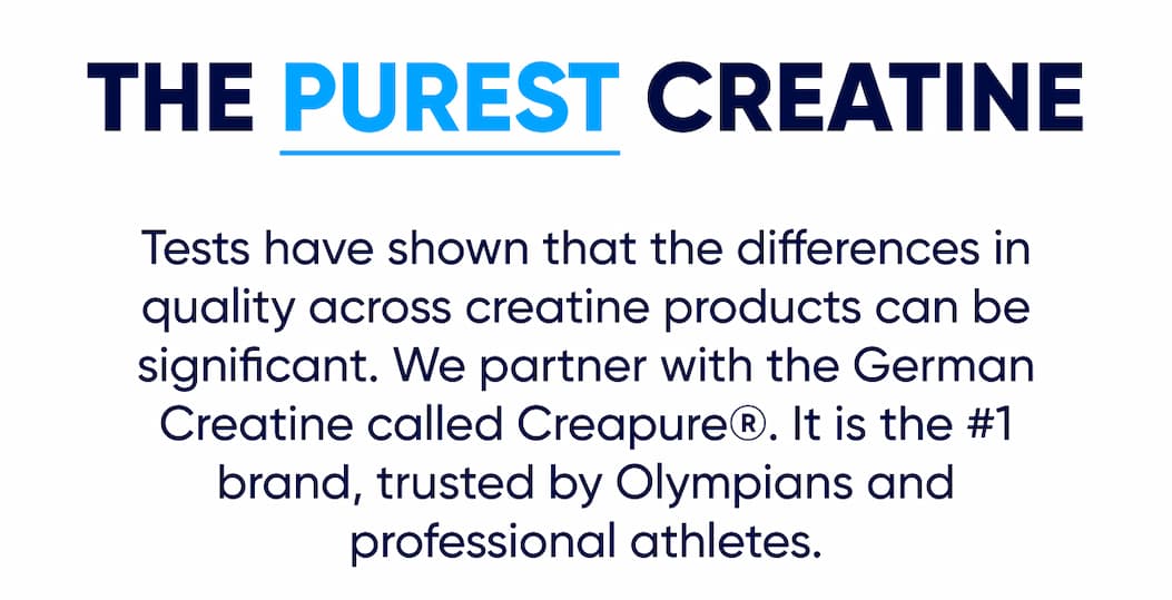The pure creatine
