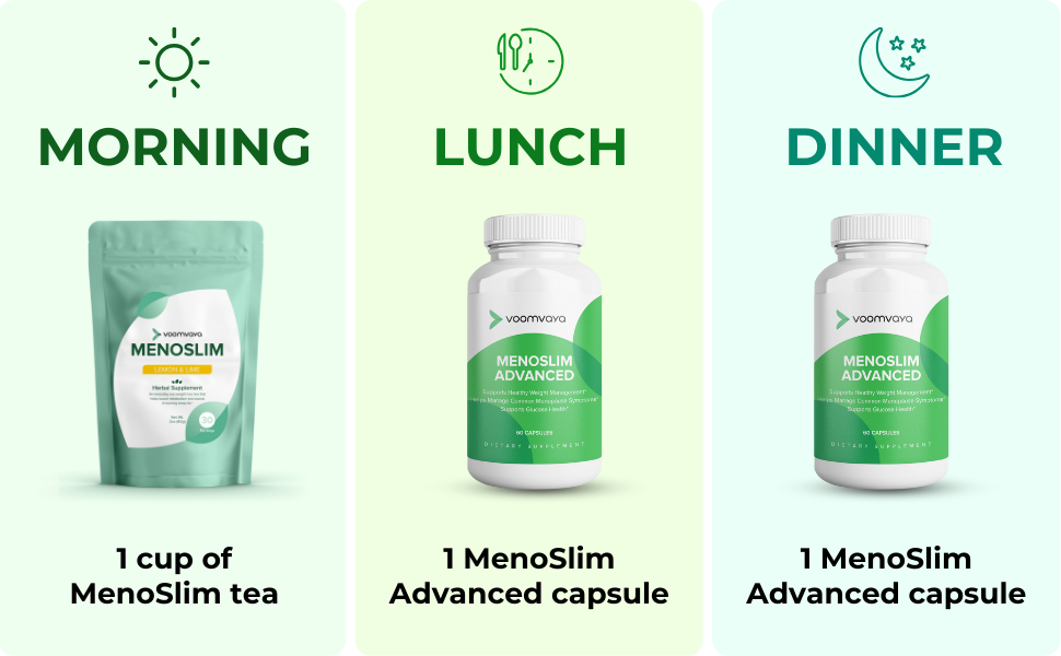 Difference between MenoSlim tea vs capsule? 🤔 Menopause Tea
