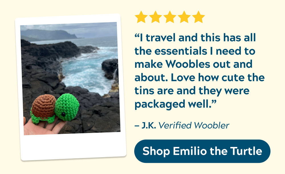 Shop Emilio the Turtle Crochet Kit