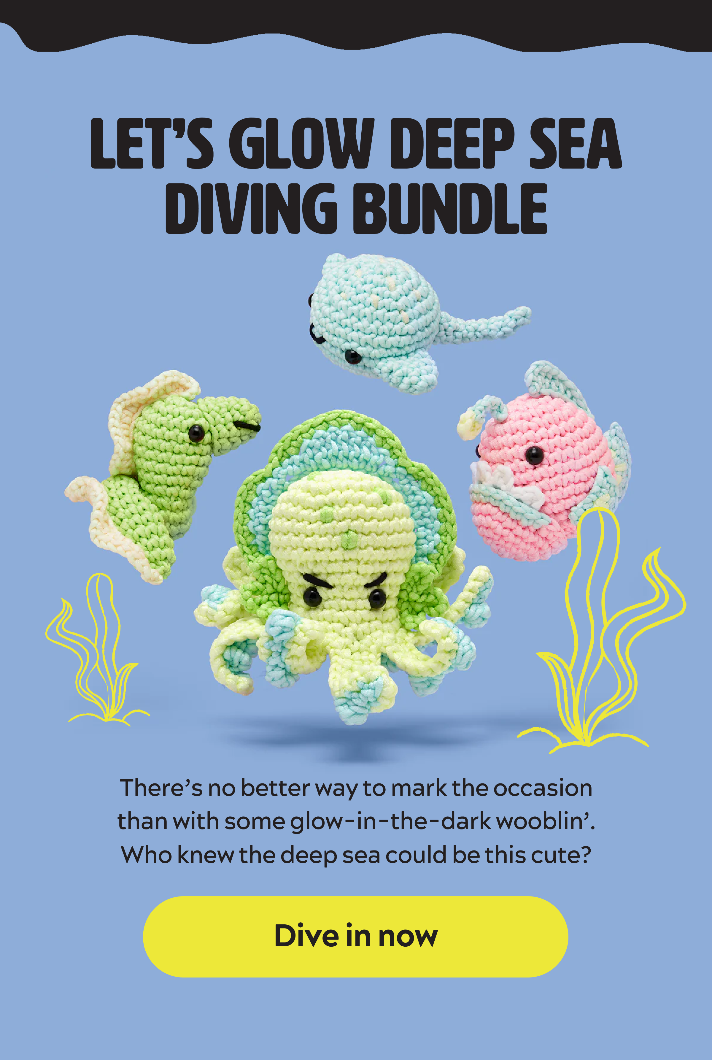 Let's Glow deep sea diving bundle [Dive in now]