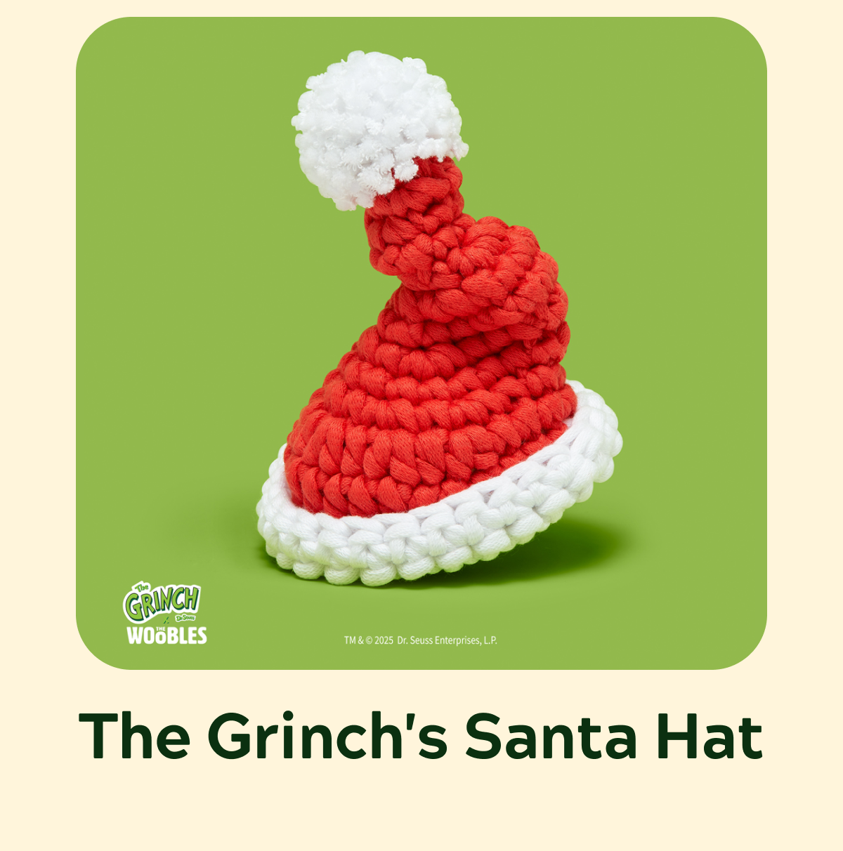 The Grinch's Santa Hat [Shop now]