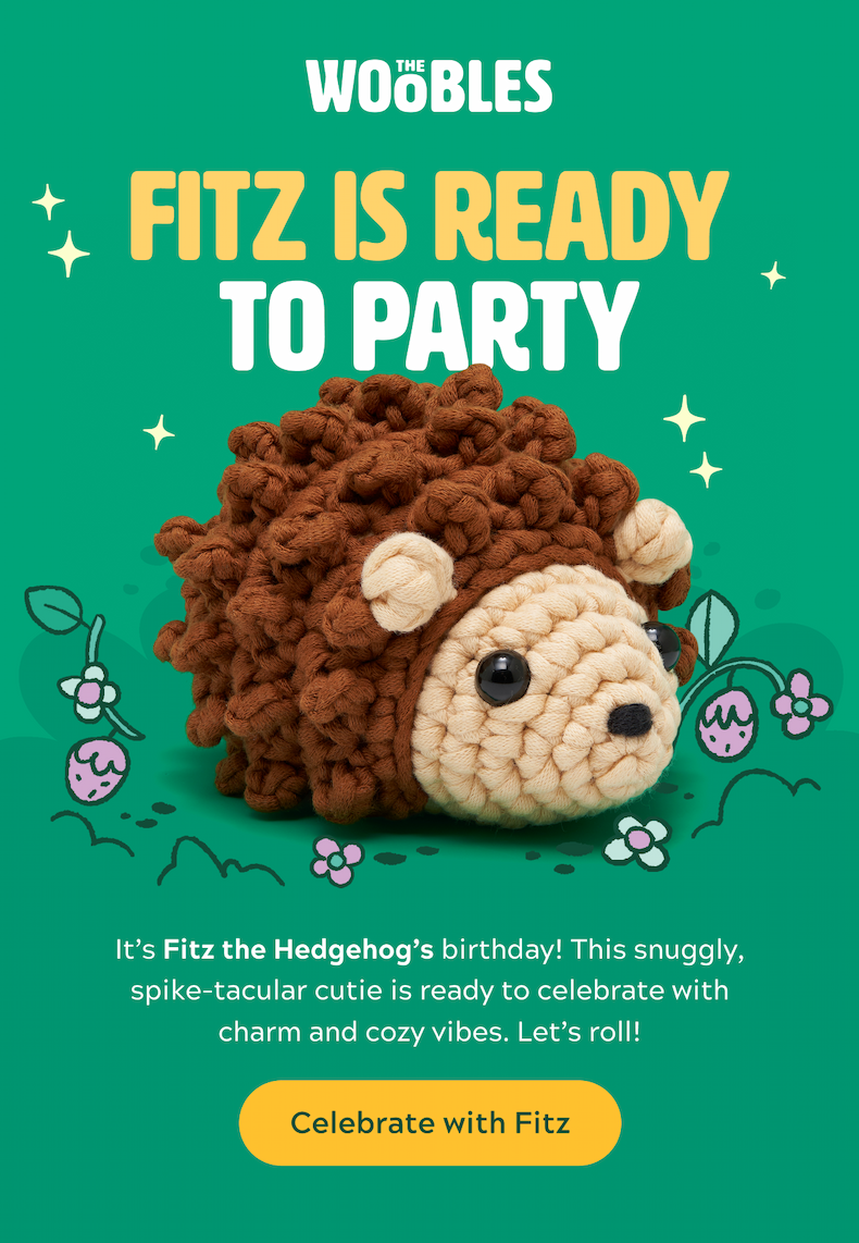 Fitz is ready to party! [Celebrate with Fitz"