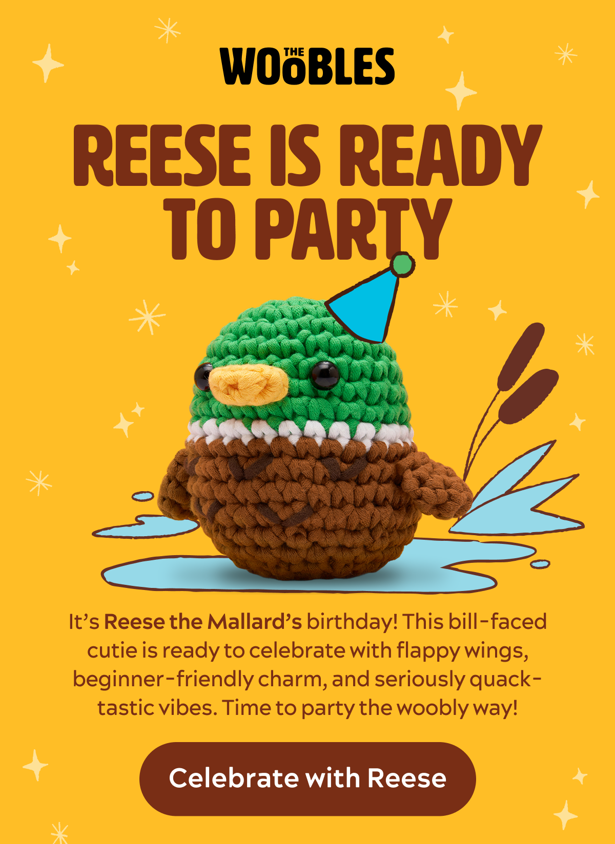 Reese is ready to party!