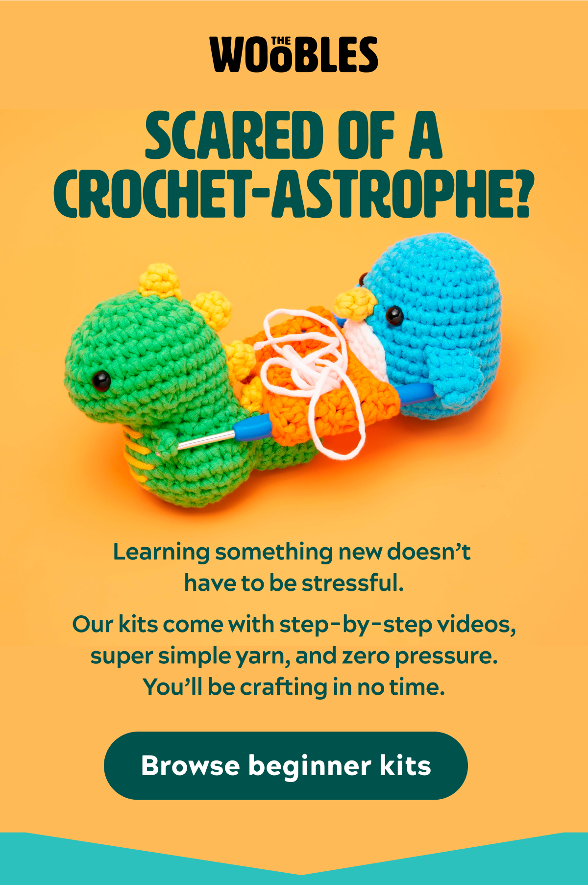 Scared of crochet-astrophe?