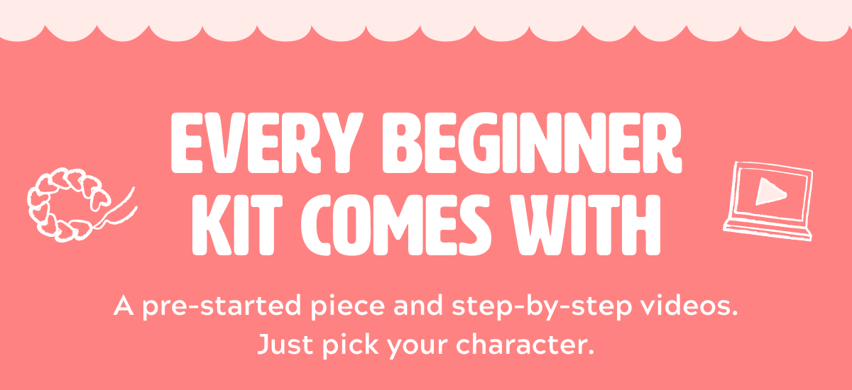 Every beginner kit comes with