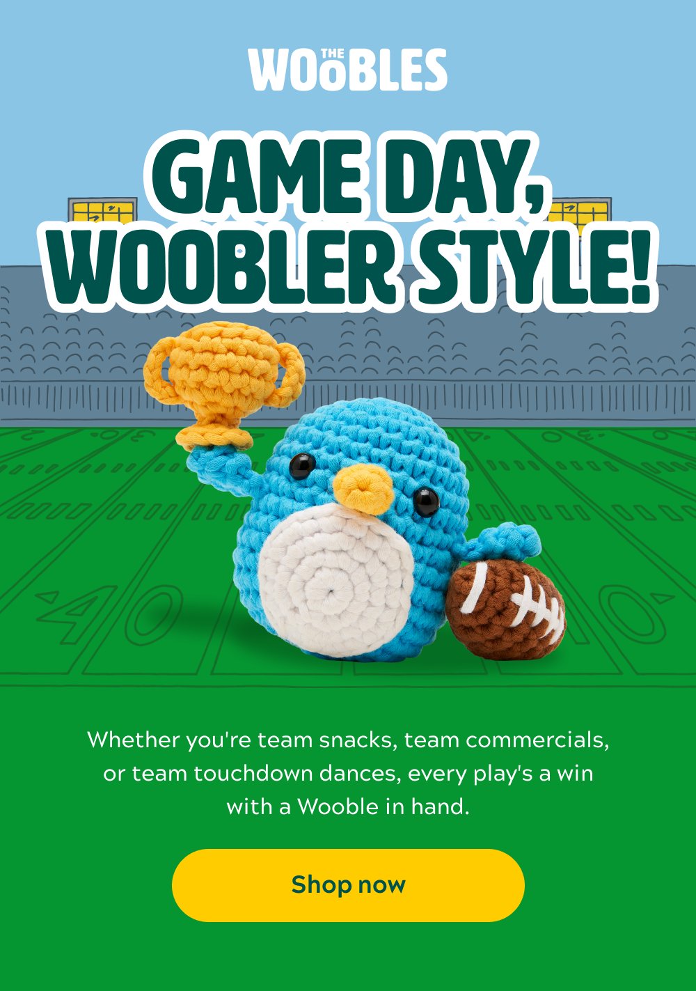 Game day, Woobler Style [Shop now]