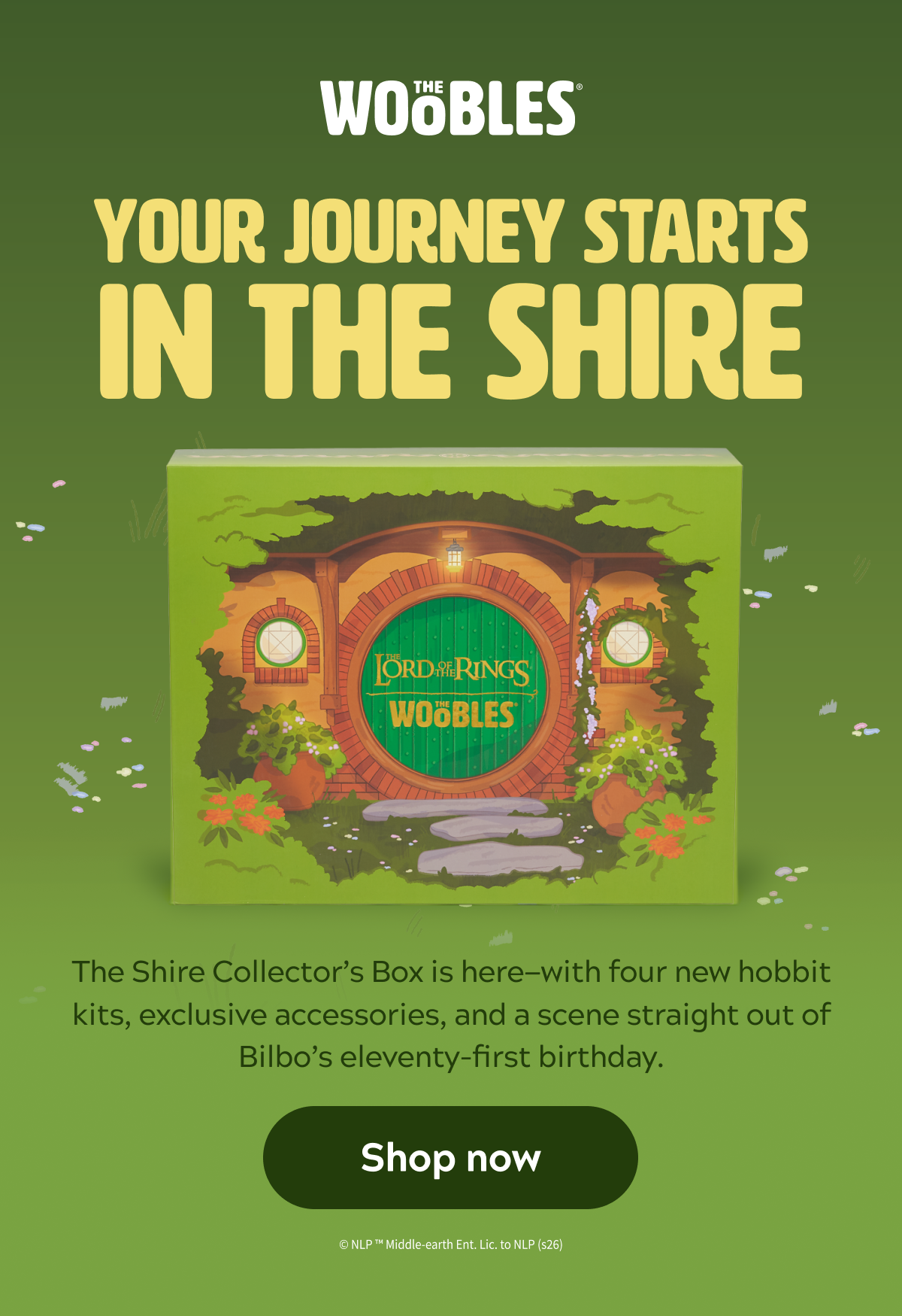 Your journey starts in the shire [Shop now]