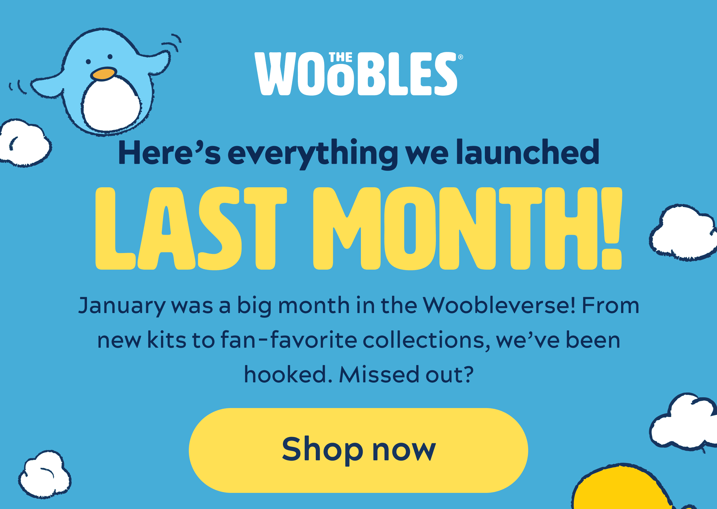 Here's everything we launched last month! [Shop now]