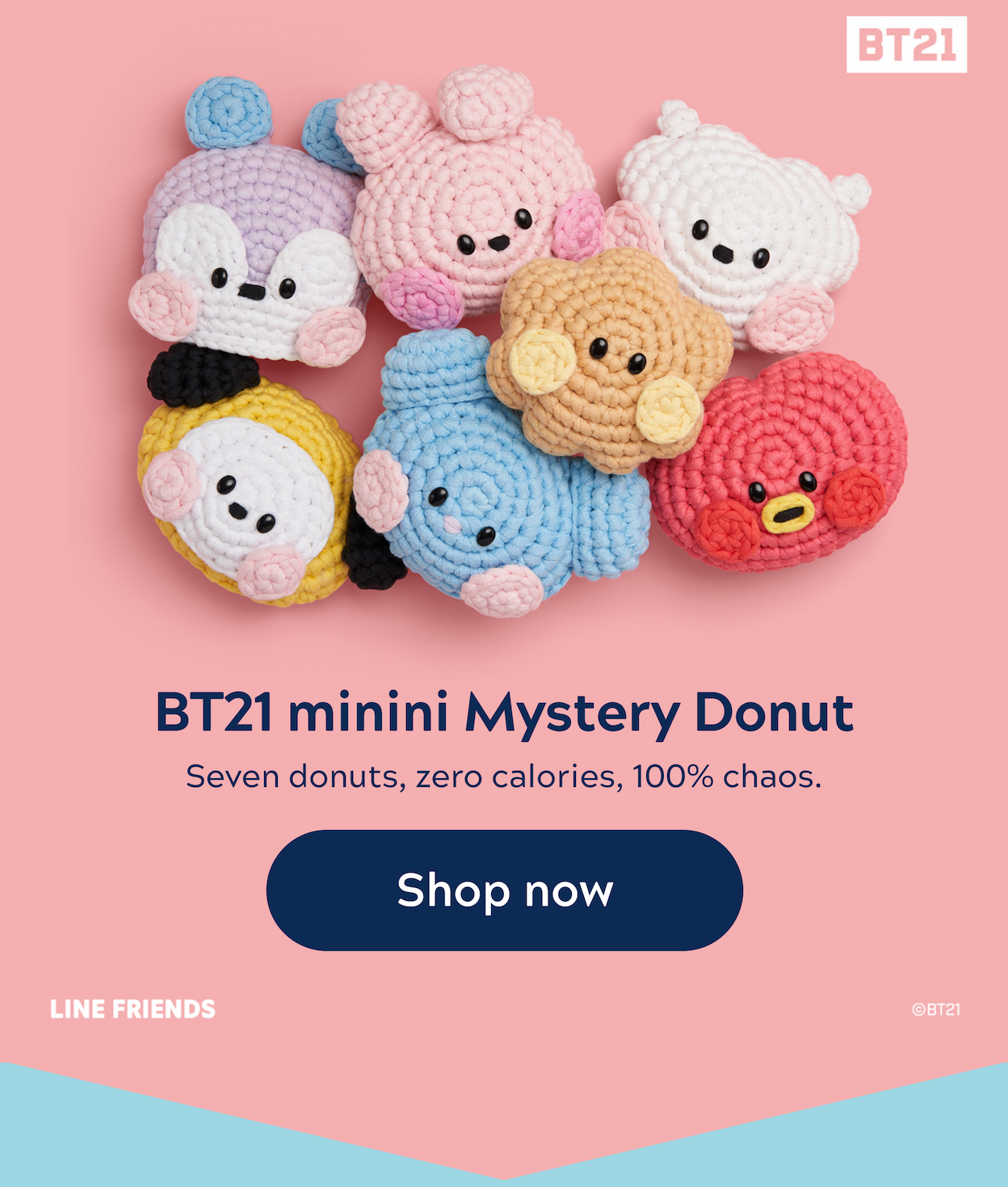 BT21 Minini Mystery Donut