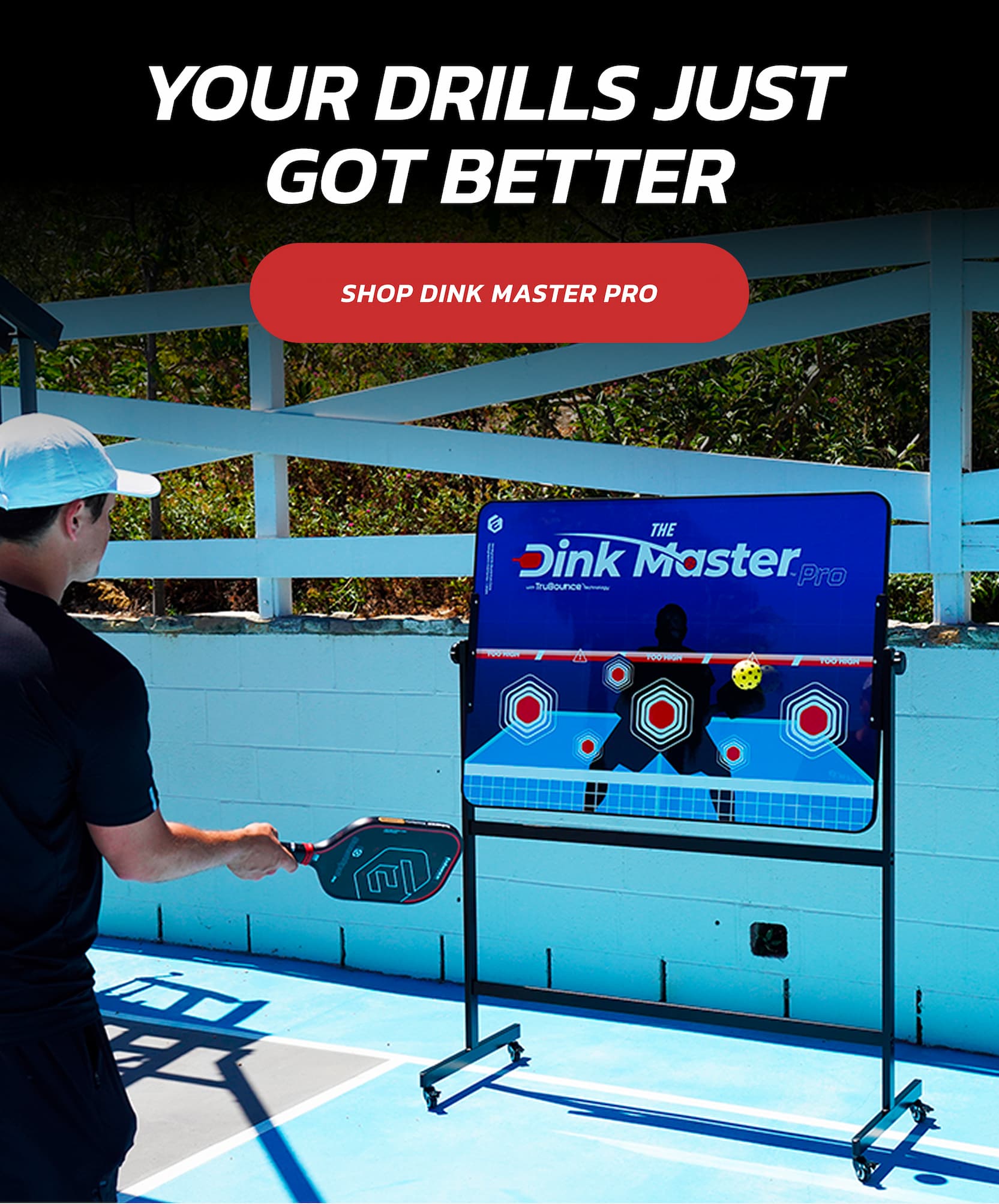 Your drills just  got better Shop Dink Master Pro Dominate the Court with 