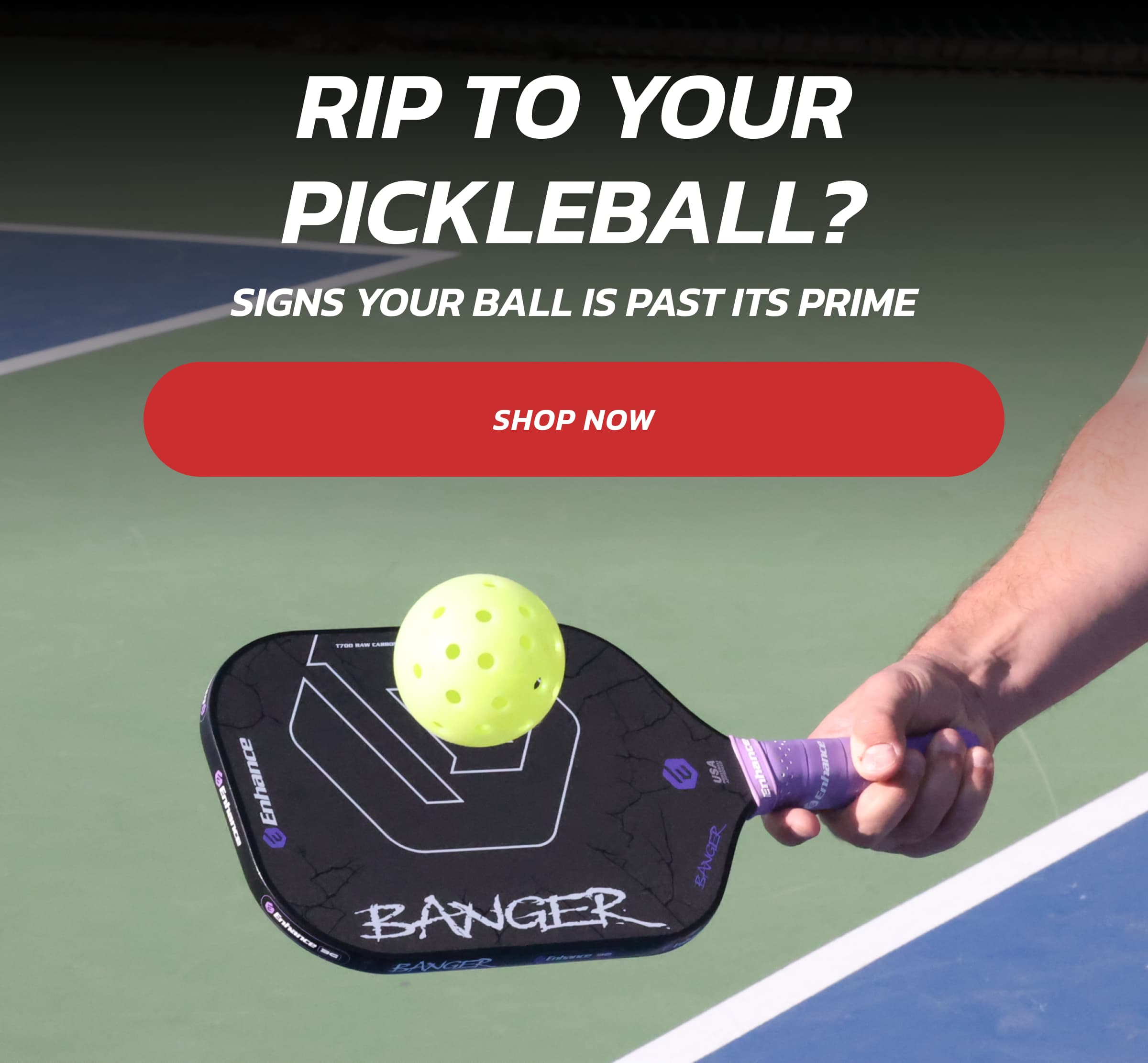 RIP to your Pickleball? Signs Your Ball is Past its Prime Shop Now