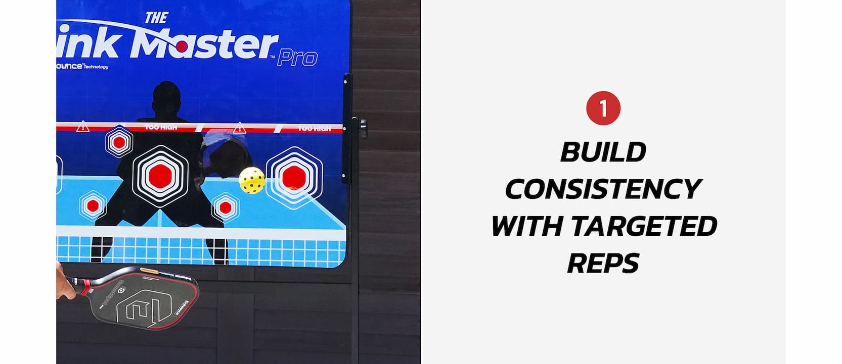1 Build consistency with targeted reps