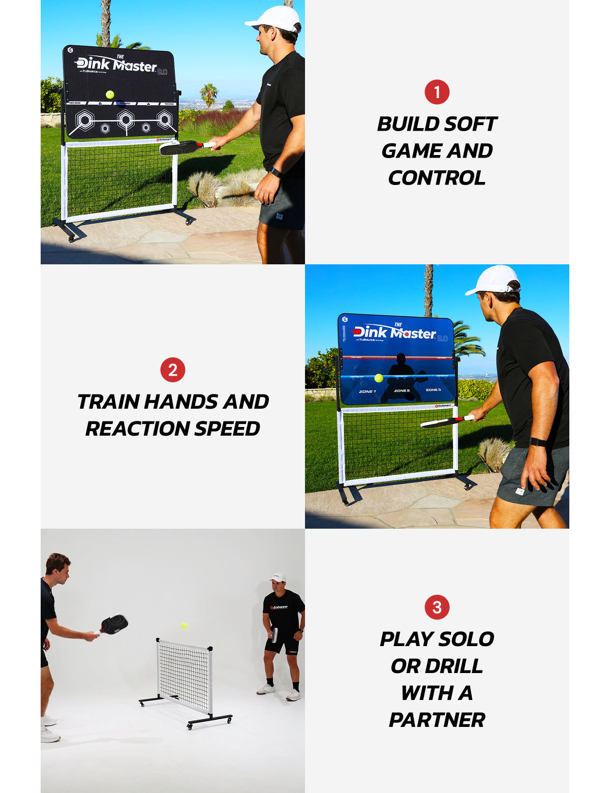 If you're felling a little rusty from the off-season, we have great news: you can turn it around quick with the DINK MASTER 3.0