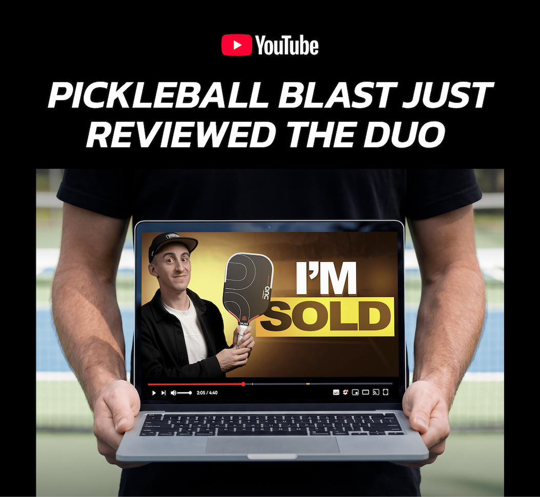 Pickleball Blast just reviewed the DUO ﻿. 