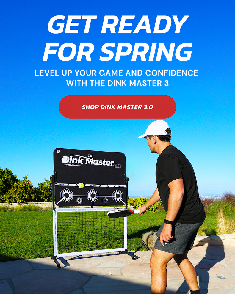 Get Ready For Spring: Level up your game and confidence with the Dink Master 3. Shop Dink Master 3.0