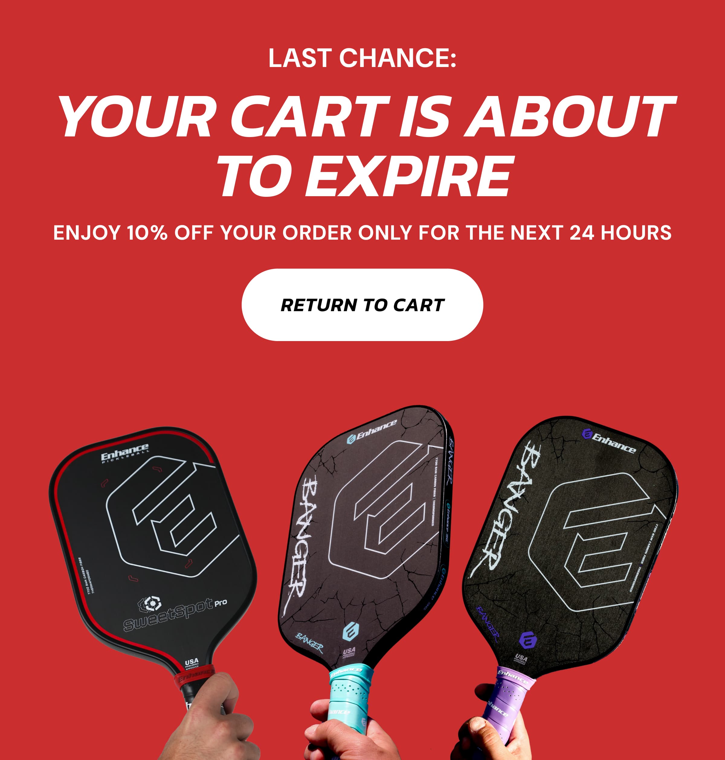 Your Cart Is ABout To Expire | Return To Cart
