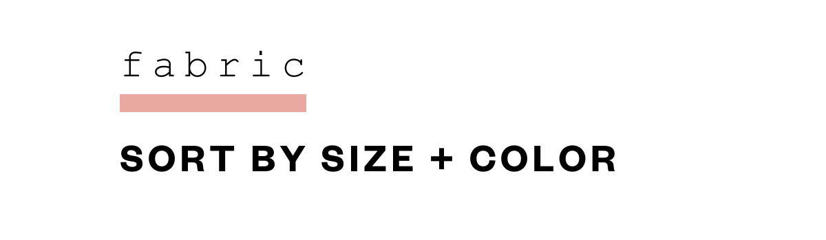Fabric organization