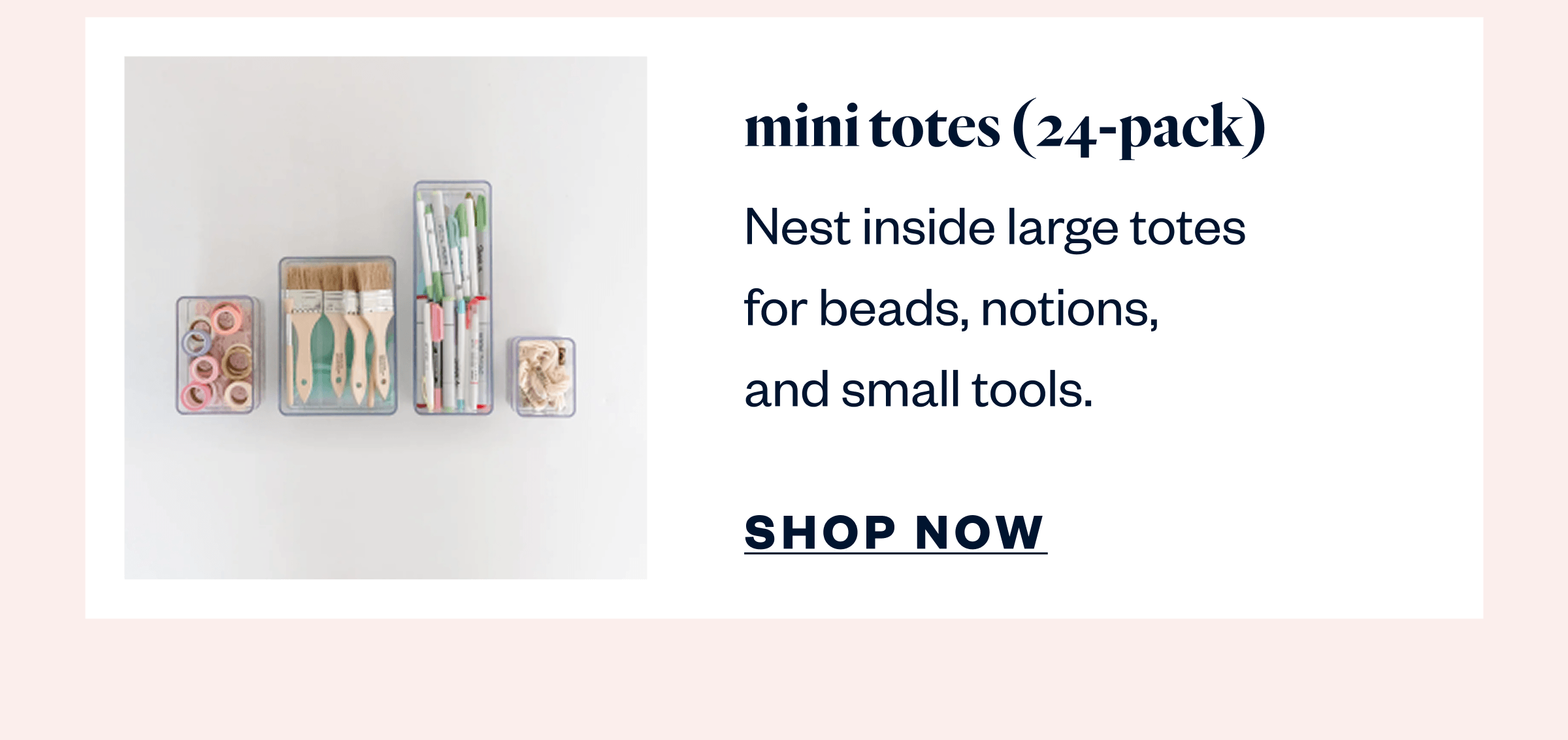 Mini Totes (24-Pack)