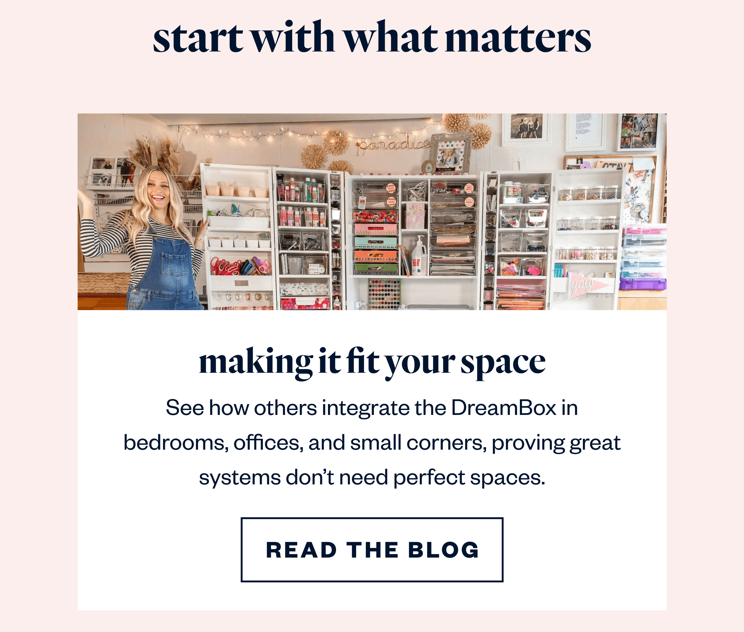 Making it fit your space See how others integrate the DreamBox in bedrooms, offices, and small corners, proving great systems don't need perfect spaces.