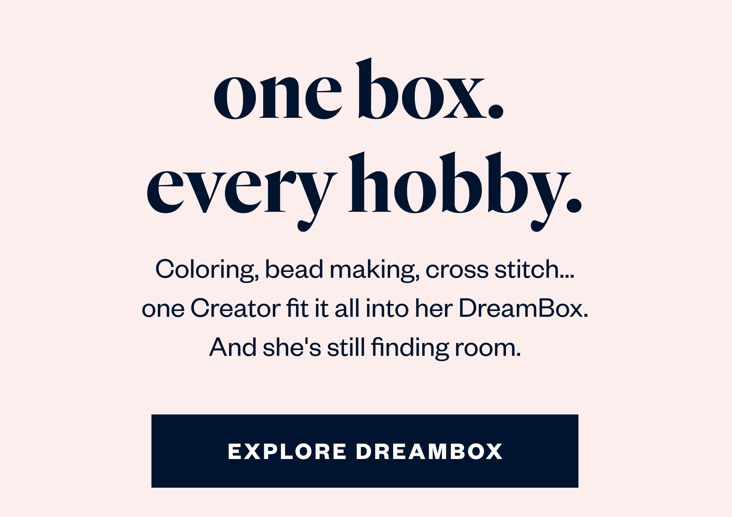 one box. every hobby.