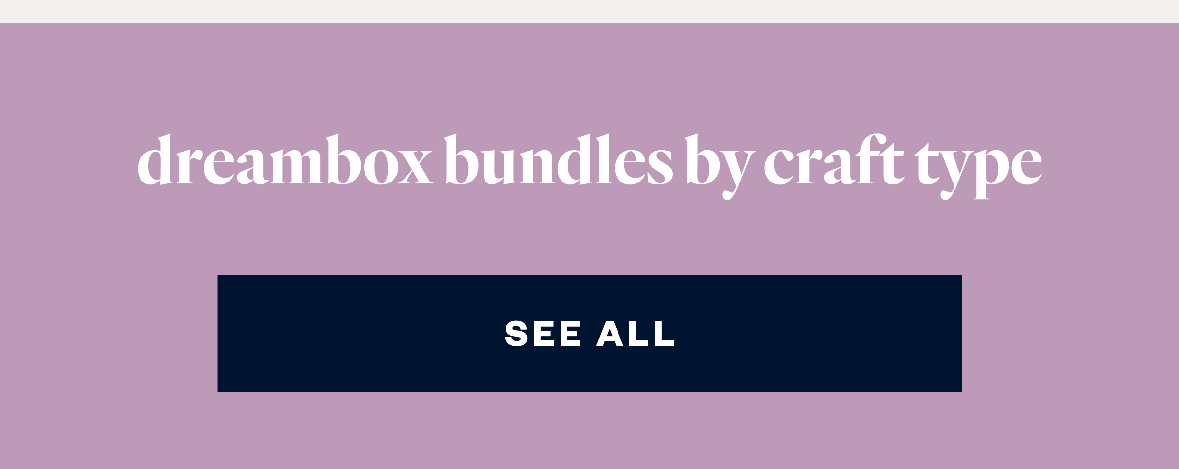 dreambox bundles by craft type