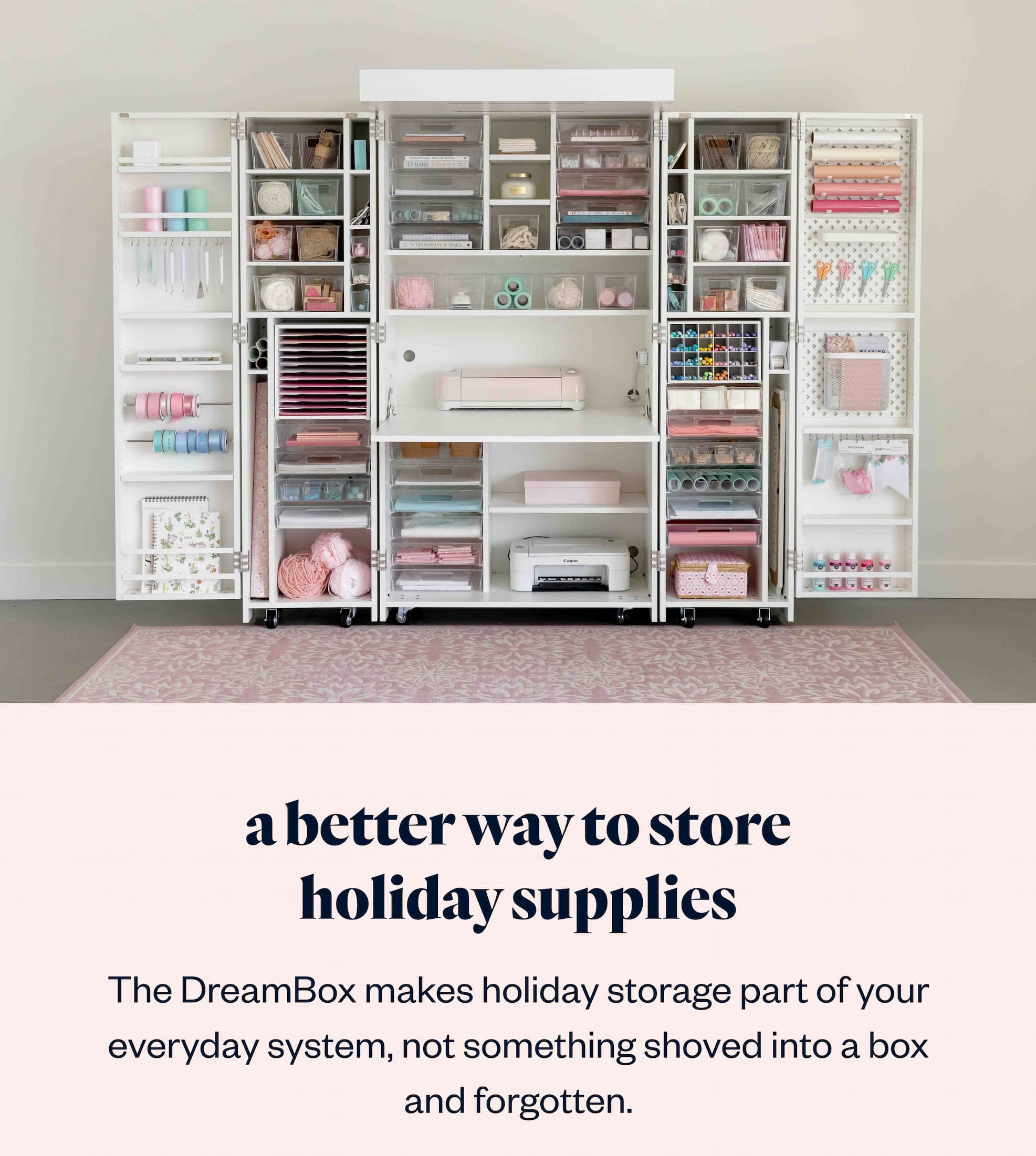A BETTER WAY TO STORE HOLIDAY SUPPLIES