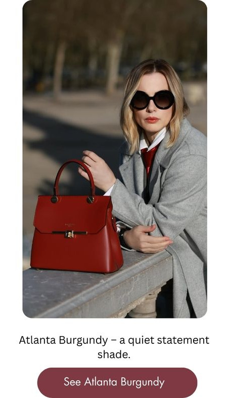 Atlanta Burgundy, a quiet statement shade