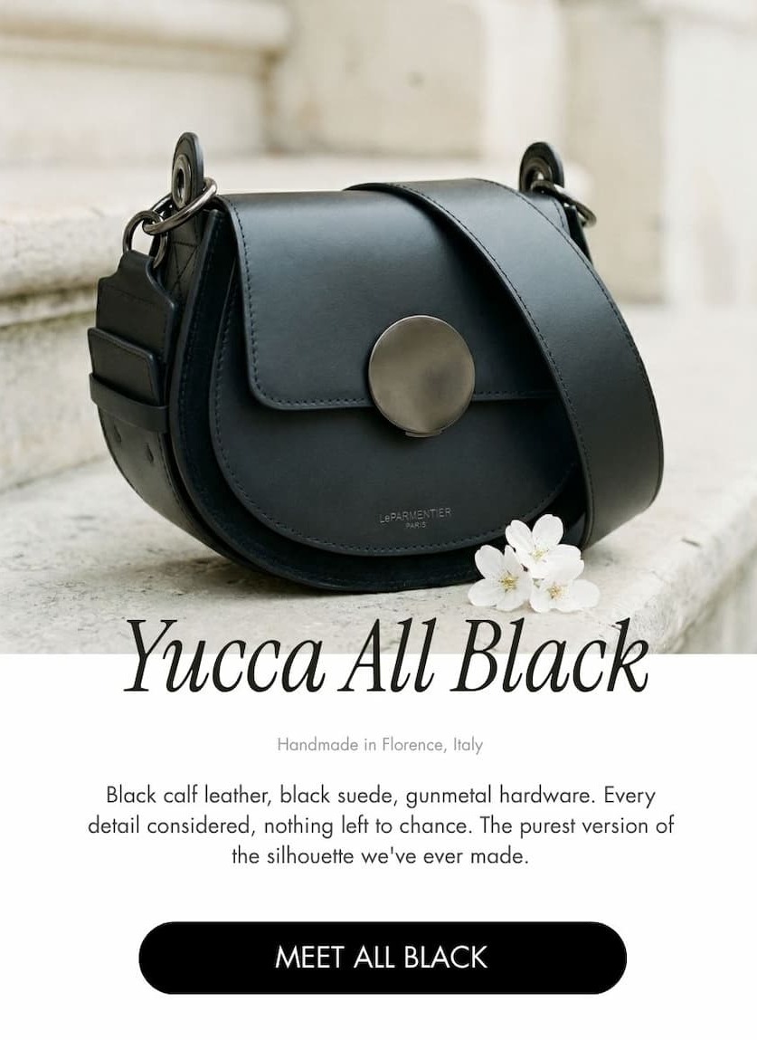 Meet Yucca All black