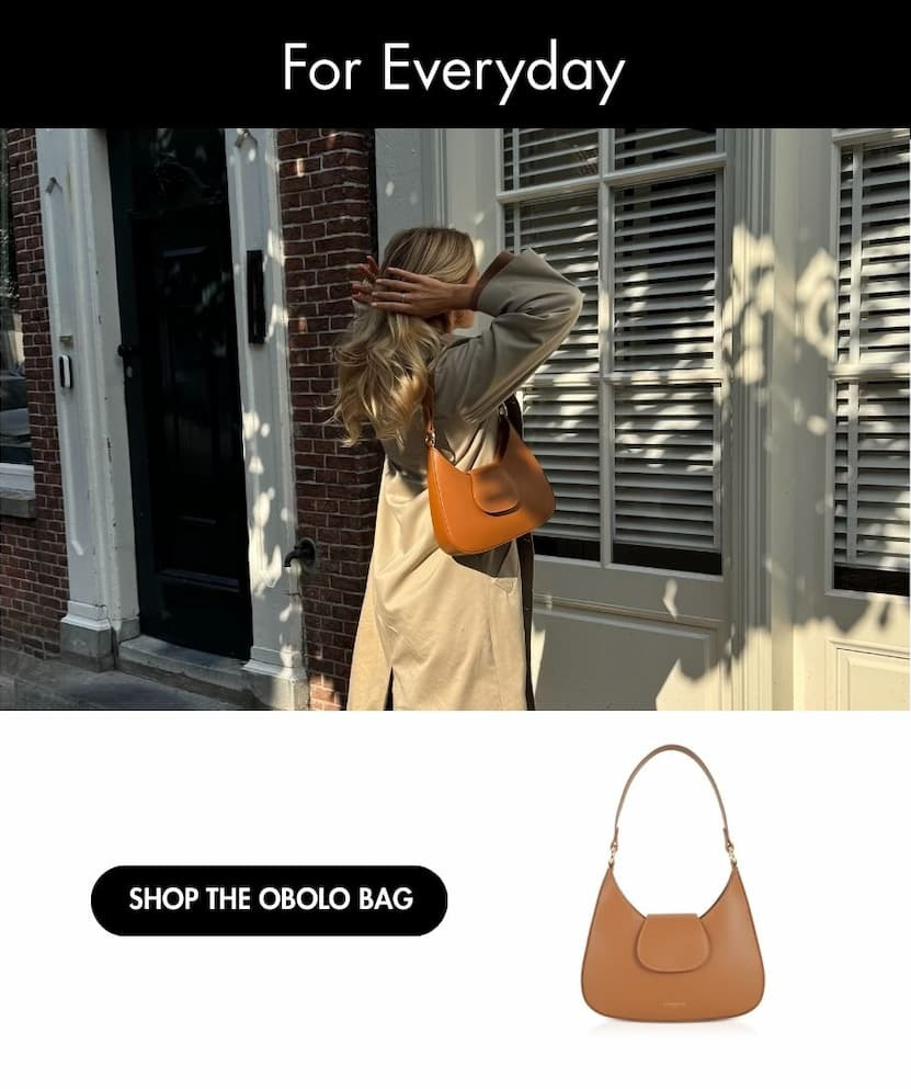 For everyday. Shop the Obolo bag