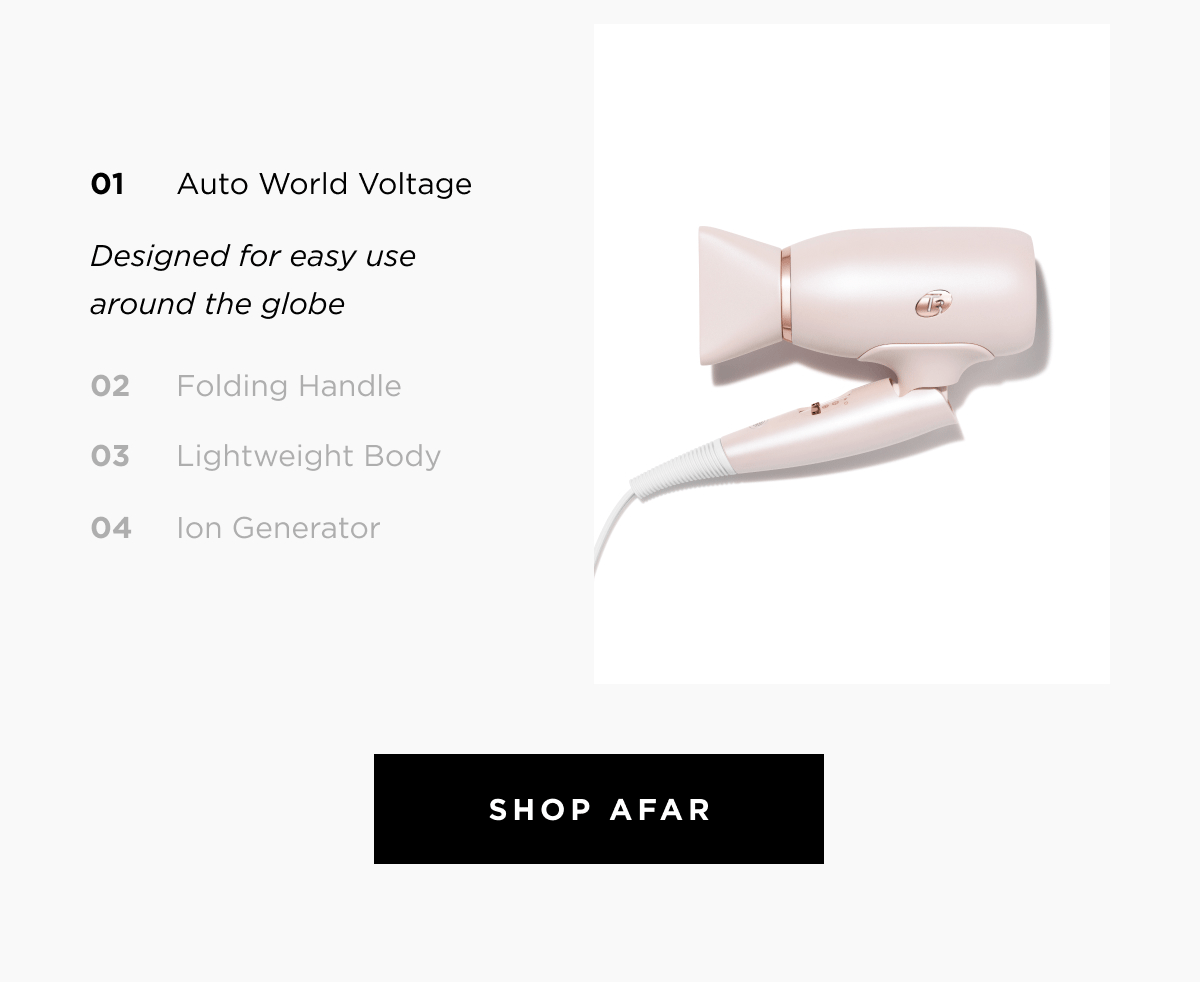 Auto world voltage | folding handle | lightweight body | ion generator | shop afar