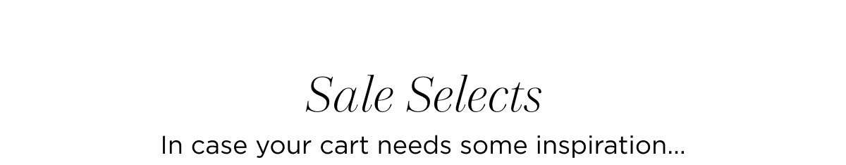 Sale Selects | in case your empty card needs some inspiration