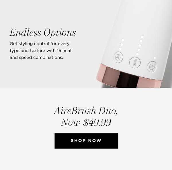 Endless Options | AireBrush Duo | $49.99