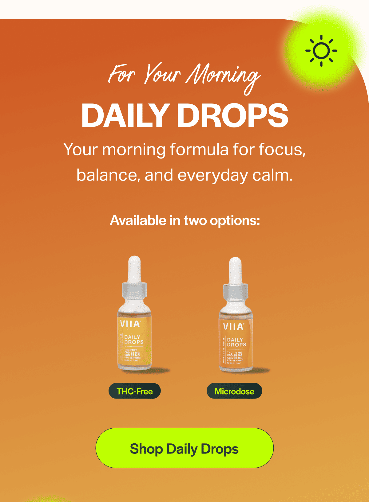 Your morning formula for focus, balance, and everyday calm.