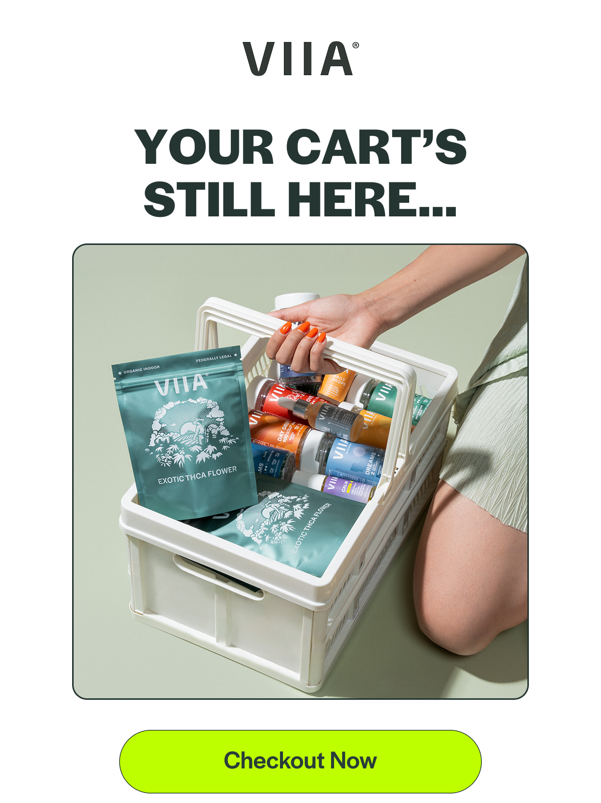 YOUR CART'S STILL HERE... [Checkout Now]
