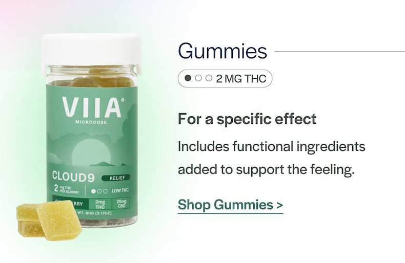 Gummies, for a specific effect