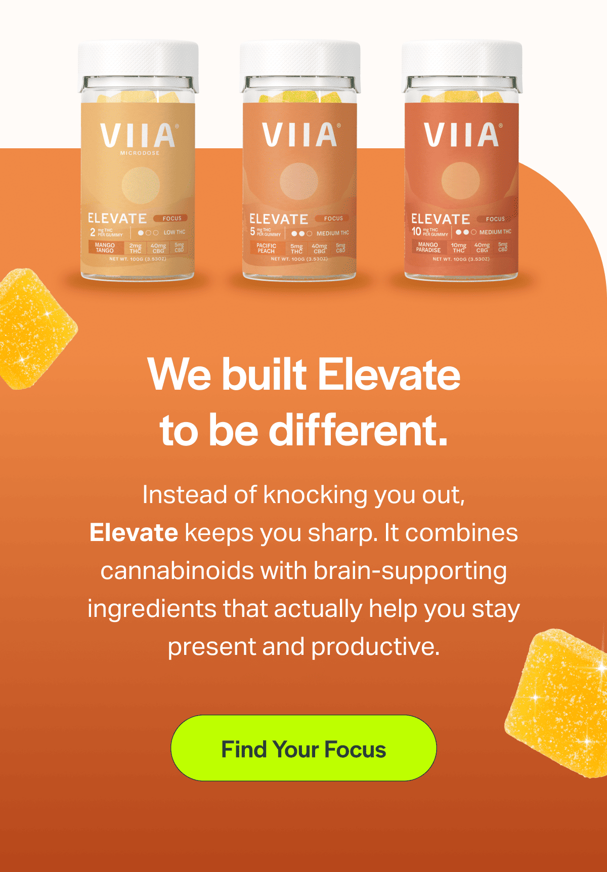 We built Elevate to be different.