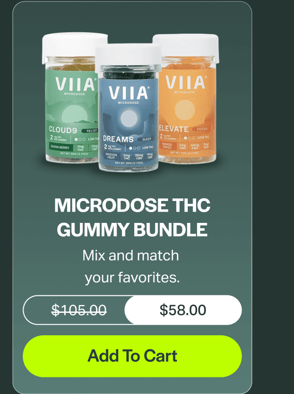 MICRODOSE THC GUMMY BUNDLE Mix and match your favorites.