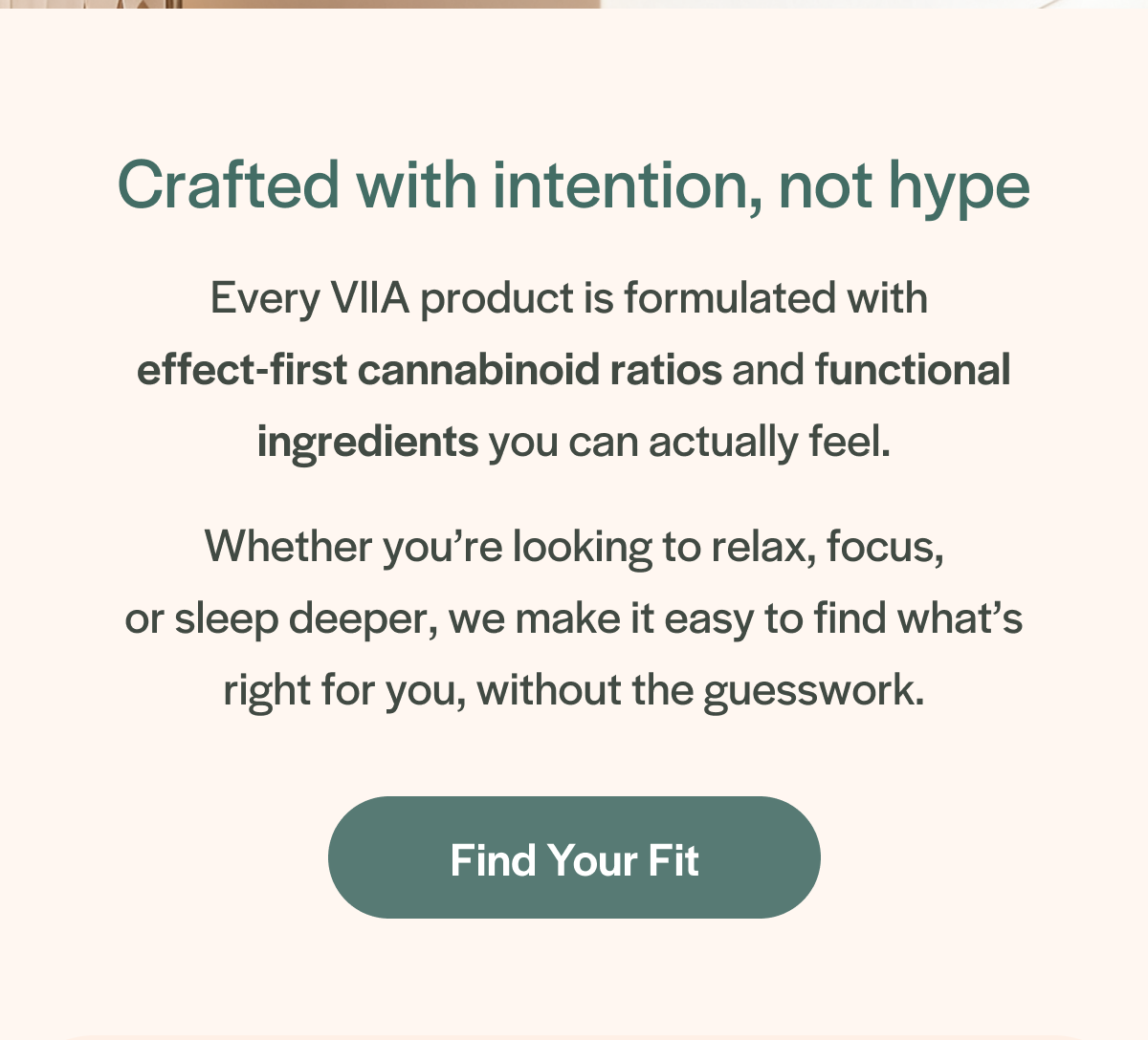 Crafted with intention, not hype. Effect-first with functional ingredients.